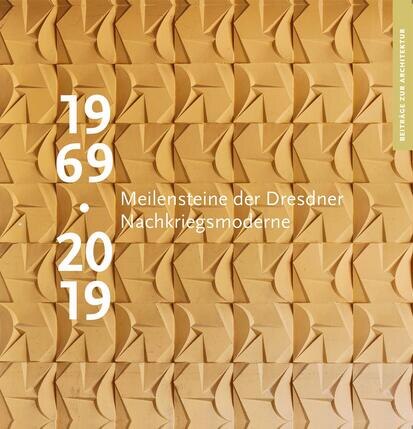 Detailansicht der von Eberhard Wolf entworfenen Betonformsteinwand in der ehemaligen Robotron-Kantine in Dresden, Fotografie