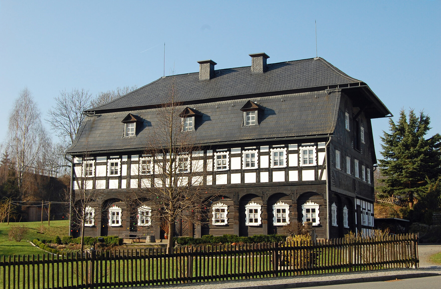 Ebersbach, Alte Mangel, Beispiel für ein Einzeldenkmal