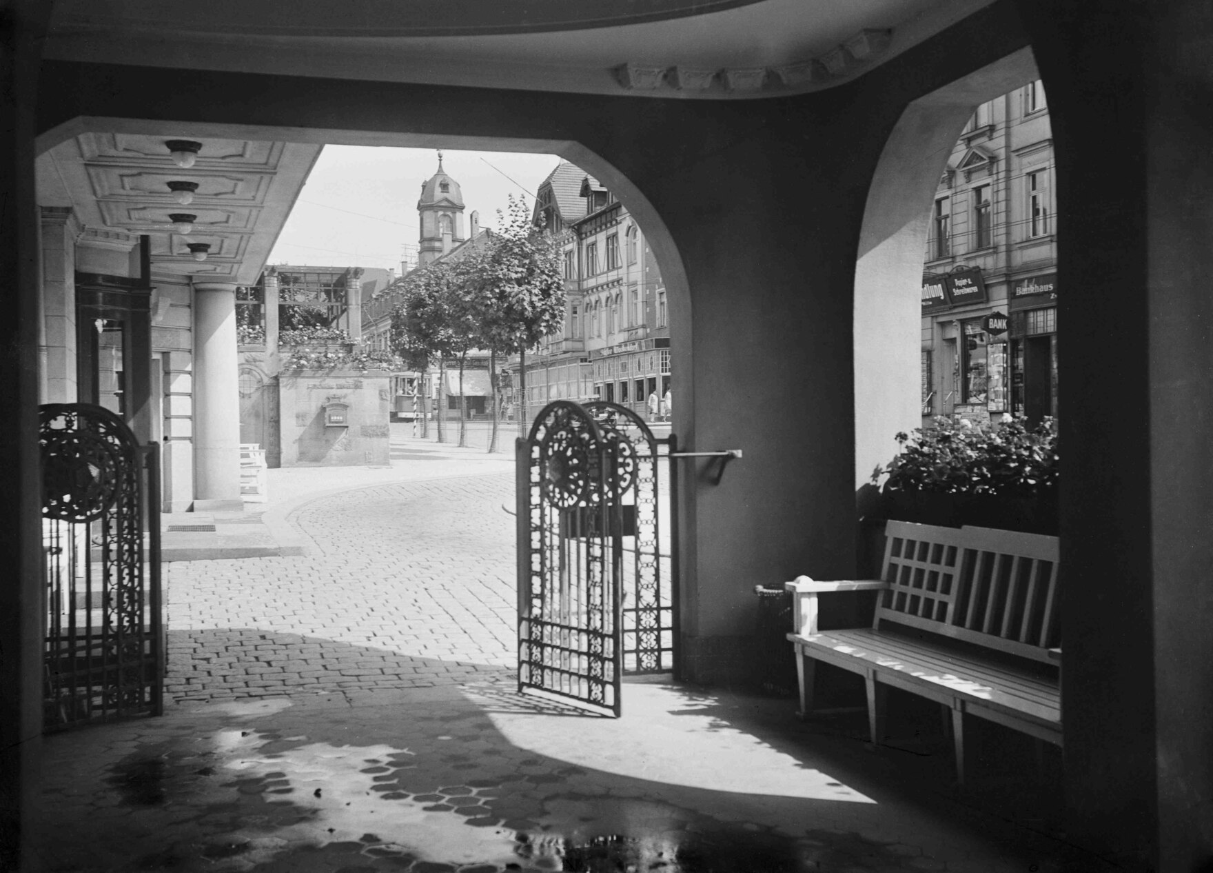Dresden, Lahmann-Sanatorium, Aufnahme um 1930 von Paul Wolff