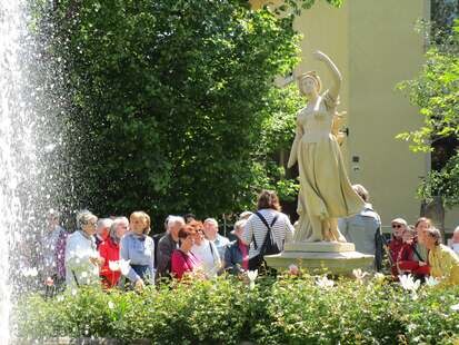 Frühlingsspaziergang in den Villengebieten der Radebeuler Nieder- und Oberlößnitz, 2019