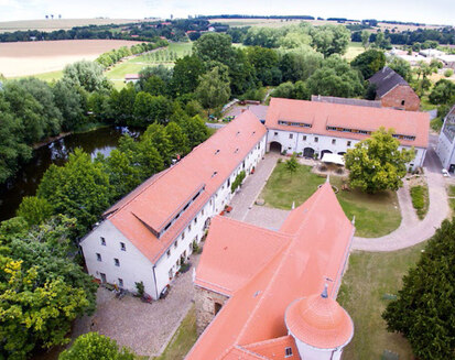 Wilsdruff, Rittergut Limbach, Luftaufnahme, 2018