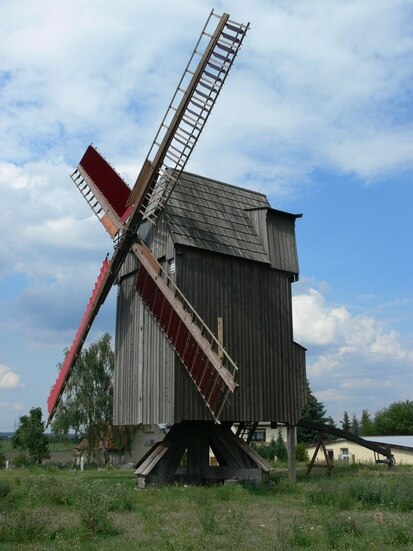 Authausen, Ludwig-Mühle, Bockwindmühle, Fotografie Michael Müller, 2017