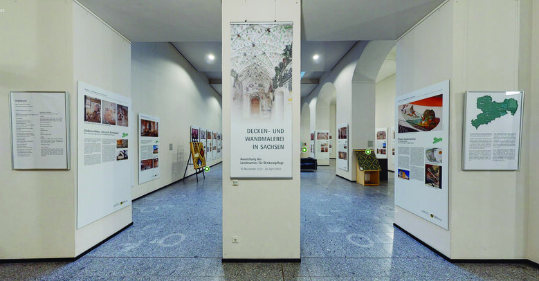 Ausstellung »Decken- und Wandmalerei in Sachsen« 