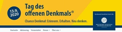 Tag des offenen Denkmals 2020