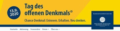 Tag des offenen Denkmals 2020